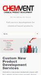 Mobile Screenshot of chemvent.com